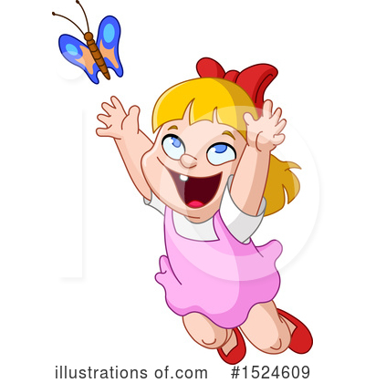 Butterfly Chase Clipart #1524609 by yayayoyo