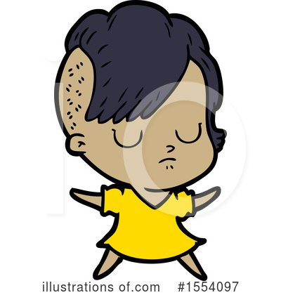 Royalty-Free (RF) Girl Clipart Illustration by lineartestpilot - Stock Sample #1554097