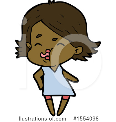 Royalty-Free (RF) Girl Clipart Illustration by lineartestpilot - Stock Sample #1554098