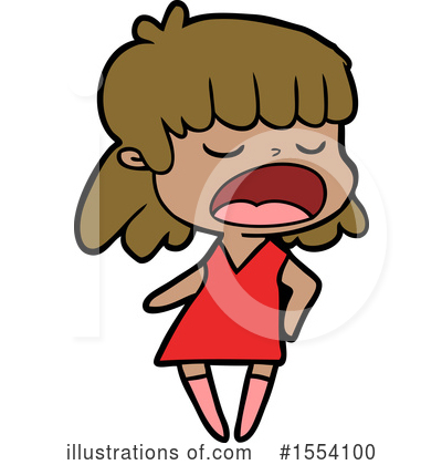 Royalty-Free (RF) Girl Clipart Illustration by lineartestpilot - Stock Sample #1554100