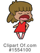 Girl Clipart #1554100 by lineartestpilot