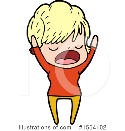 Royalty-Free (RF) Girl Clipart Illustration by lineartestpilot - Stock Sample #1554102