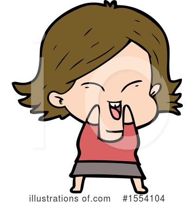 Royalty-Free (RF) Girl Clipart Illustration by lineartestpilot - Stock Sample #1554104