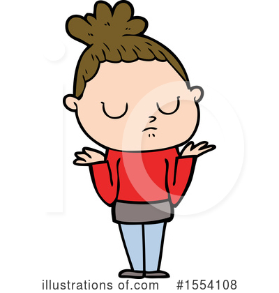 Royalty-Free (RF) Girl Clipart Illustration by lineartestpilot - Stock Sample #1554108