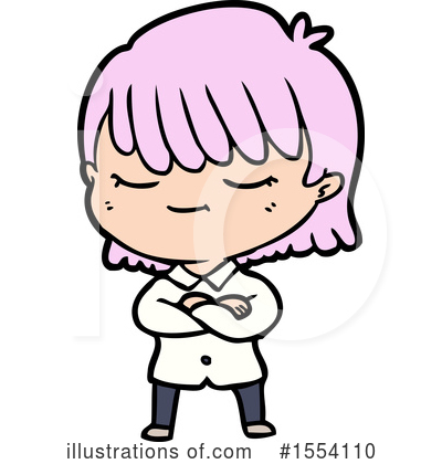 Royalty-Free (RF) Girl Clipart Illustration by lineartestpilot - Stock Sample #1554110