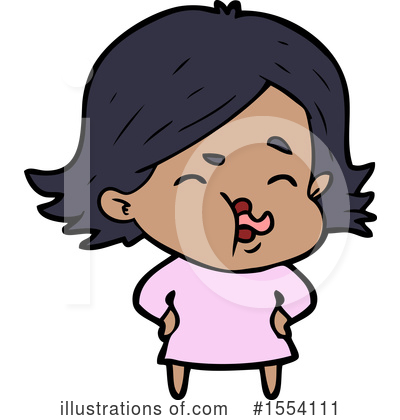 Royalty-Free (RF) Girl Clipart Illustration by lineartestpilot - Stock Sample #1554111