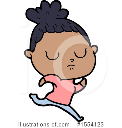 Royalty-Free (RF) Girl Clipart Illustration by lineartestpilot - Stock Sample #1554123
