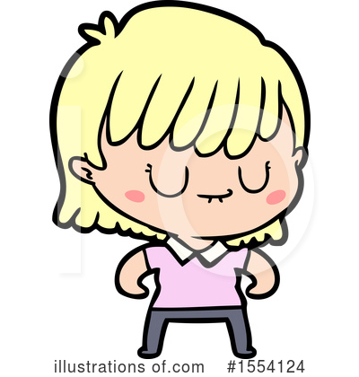 Royalty-Free (RF) Girl Clipart Illustration by lineartestpilot - Stock Sample #1554124