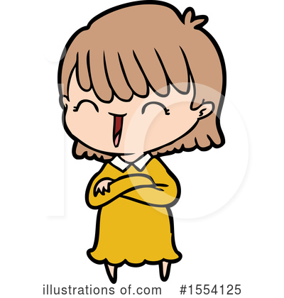 Royalty-Free (RF) Girl Clipart Illustration by lineartestpilot - Stock Sample #1554125
