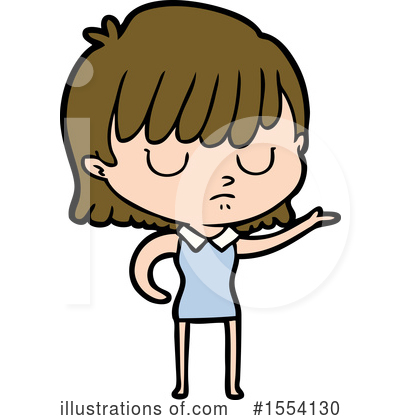 Royalty-Free (RF) Girl Clipart Illustration by lineartestpilot - Stock Sample #1554130