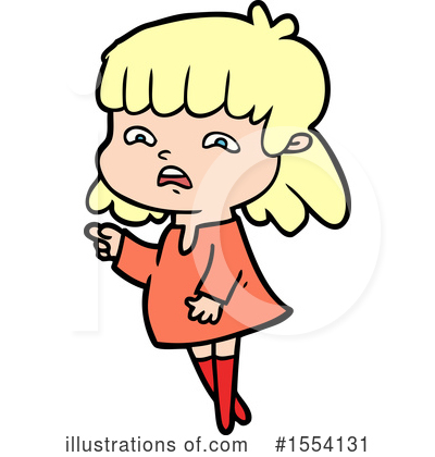 Royalty-Free (RF) Girl Clipart Illustration by lineartestpilot - Stock Sample #1554131