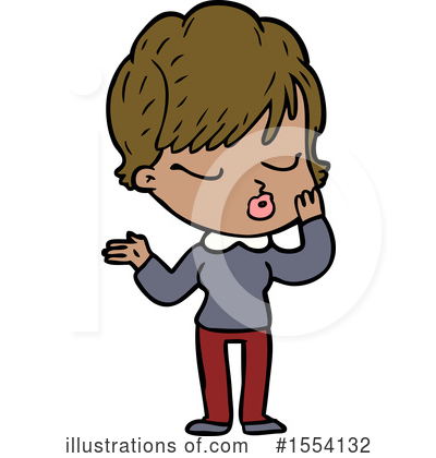 Royalty-Free (RF) Girl Clipart Illustration by lineartestpilot - Stock Sample #1554132