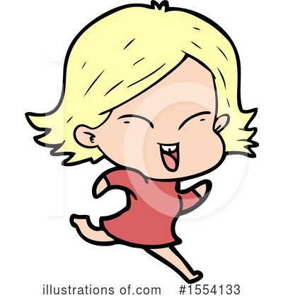 Royalty-Free (RF) Girl Clipart Illustration by lineartestpilot - Stock Sample #1554133