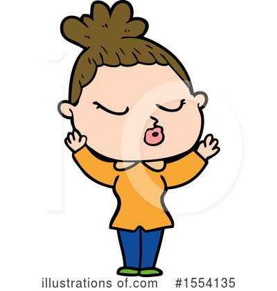Royalty-Free (RF) Girl Clipart Illustration by lineartestpilot - Stock Sample #1554135