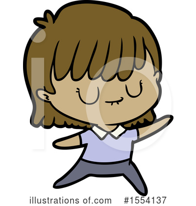 Royalty-Free (RF) Girl Clipart Illustration by lineartestpilot - Stock Sample #1554137