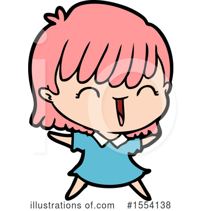 Royalty-Free (RF) Girl Clipart Illustration by lineartestpilot - Stock Sample #1554138