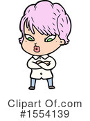 Girl Clipart #1554139 by lineartestpilot