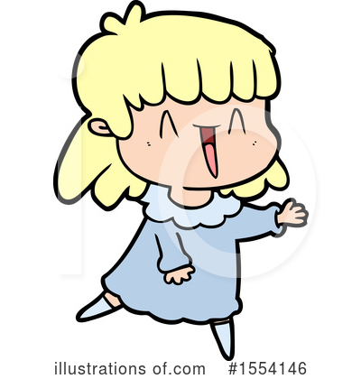 Royalty-Free (RF) Girl Clipart Illustration by lineartestpilot - Stock Sample #1554146