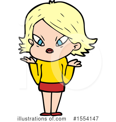 Royalty-Free (RF) Girl Clipart Illustration by lineartestpilot - Stock Sample #1554147