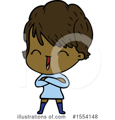 Royalty-Free (RF) Girl Clipart Illustration by lineartestpilot - Stock Sample #1554148
