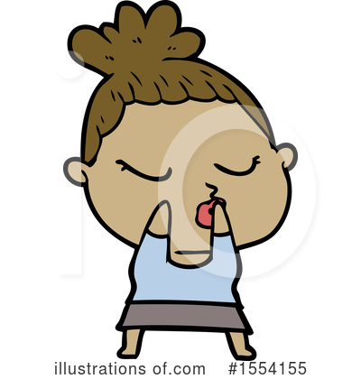 Royalty-Free (RF) Girl Clipart Illustration by lineartestpilot - Stock Sample #1554155