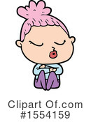 Girl Clipart #1554159 by lineartestpilot