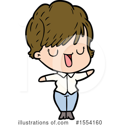 Royalty-Free (RF) Girl Clipart Illustration by lineartestpilot - Stock Sample #1554160