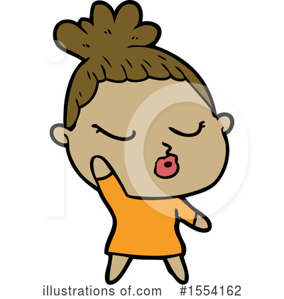 Royalty-Free (RF) Girl Clipart Illustration by lineartestpilot - Stock Sample #1554162