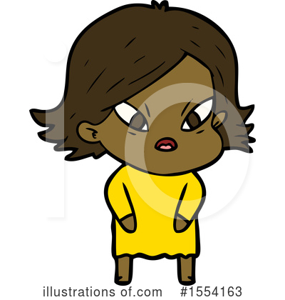 Royalty-Free (RF) Girl Clipart Illustration by lineartestpilot - Stock Sample #1554163