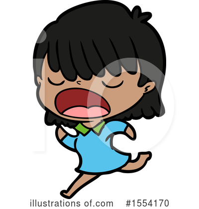 Royalty-Free (RF) Girl Clipart Illustration by lineartestpilot - Stock Sample #1554170
