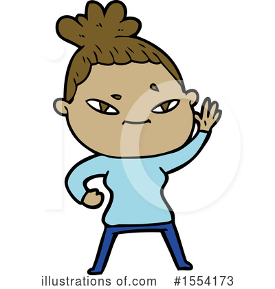 Royalty-Free (RF) Girl Clipart Illustration by lineartestpilot - Stock Sample #1554173