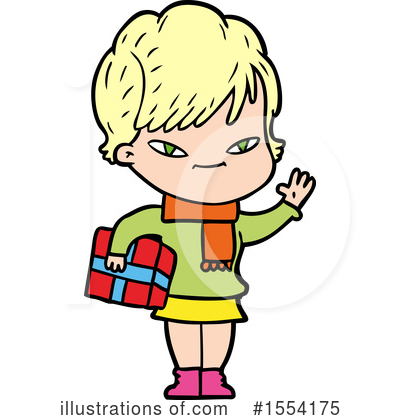 Royalty-Free (RF) Girl Clipart Illustration by lineartestpilot - Stock Sample #1554175