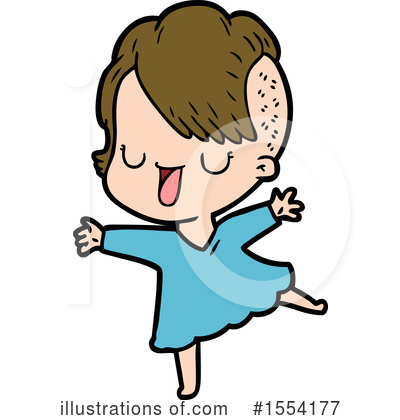 Royalty-Free (RF) Girl Clipart Illustration by lineartestpilot - Stock Sample #1554177