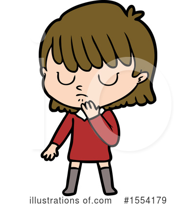 Royalty-Free (RF) Girl Clipart Illustration by lineartestpilot - Stock Sample #1554179
