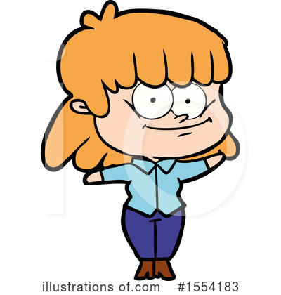 Royalty-Free (RF) Girl Clipart Illustration by lineartestpilot - Stock Sample #1554183