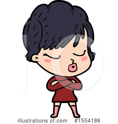 Royalty-Free (RF) Girl Clipart Illustration by lineartestpilot - Stock Sample #1554186
