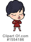 Girl Clipart #1554186 by lineartestpilot
