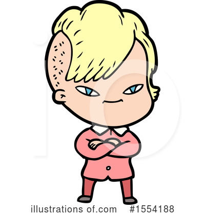 Royalty-Free (RF) Girl Clipart Illustration by lineartestpilot - Stock Sample #1554188
