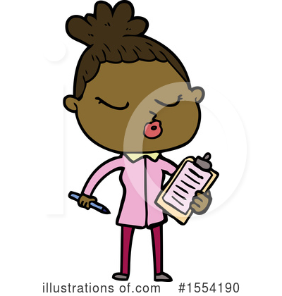 Royalty-Free (RF) Girl Clipart Illustration by lineartestpilot - Stock Sample #1554190