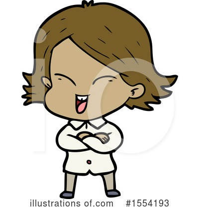 Royalty-Free (RF) Girl Clipart Illustration by lineartestpilot - Stock Sample #1554193