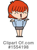Girl Clipart #1554198 by lineartestpilot