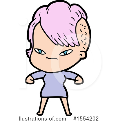 Royalty-Free (RF) Girl Clipart Illustration by lineartestpilot - Stock Sample #1554202