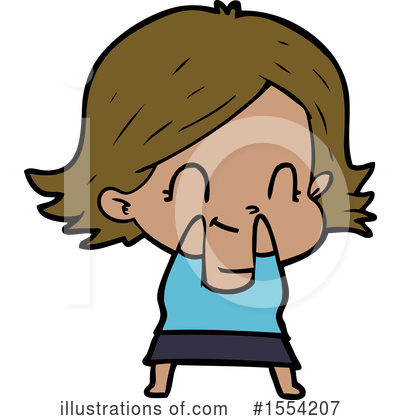 Royalty-Free (RF) Girl Clipart Illustration by lineartestpilot - Stock Sample #1554207