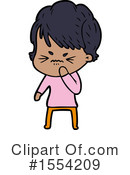 Girl Clipart #1554209 by lineartestpilot