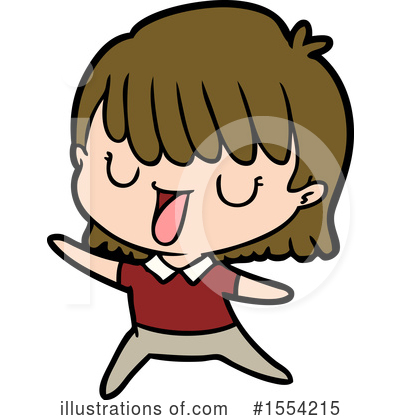 Royalty-Free (RF) Girl Clipart Illustration by lineartestpilot - Stock Sample #1554215