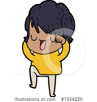 Royalty-Free (RF) Girl Clipart Illustration by lineartestpilot - Stock Sample #1554220
