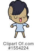 Girl Clipart #1554224 by lineartestpilot