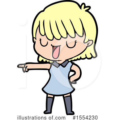 Royalty-Free (RF) Girl Clipart Illustration by lineartestpilot - Stock Sample #1554230