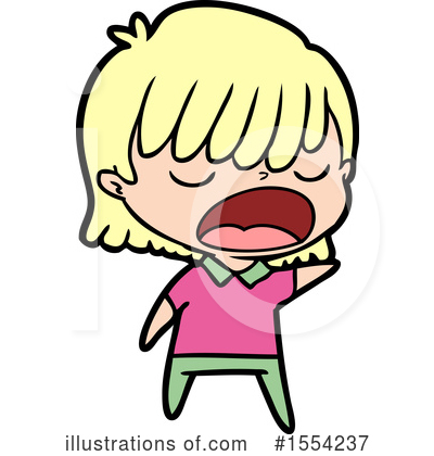 Royalty-Free (RF) Girl Clipart Illustration by lineartestpilot - Stock Sample #1554237