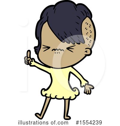 Royalty-Free (RF) Girl Clipart Illustration by lineartestpilot - Stock Sample #1554239